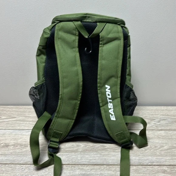 NWT Easton Game Ready Youth Green Camo Baseball Equipment Backpack Bag - Picture 5 of 11
